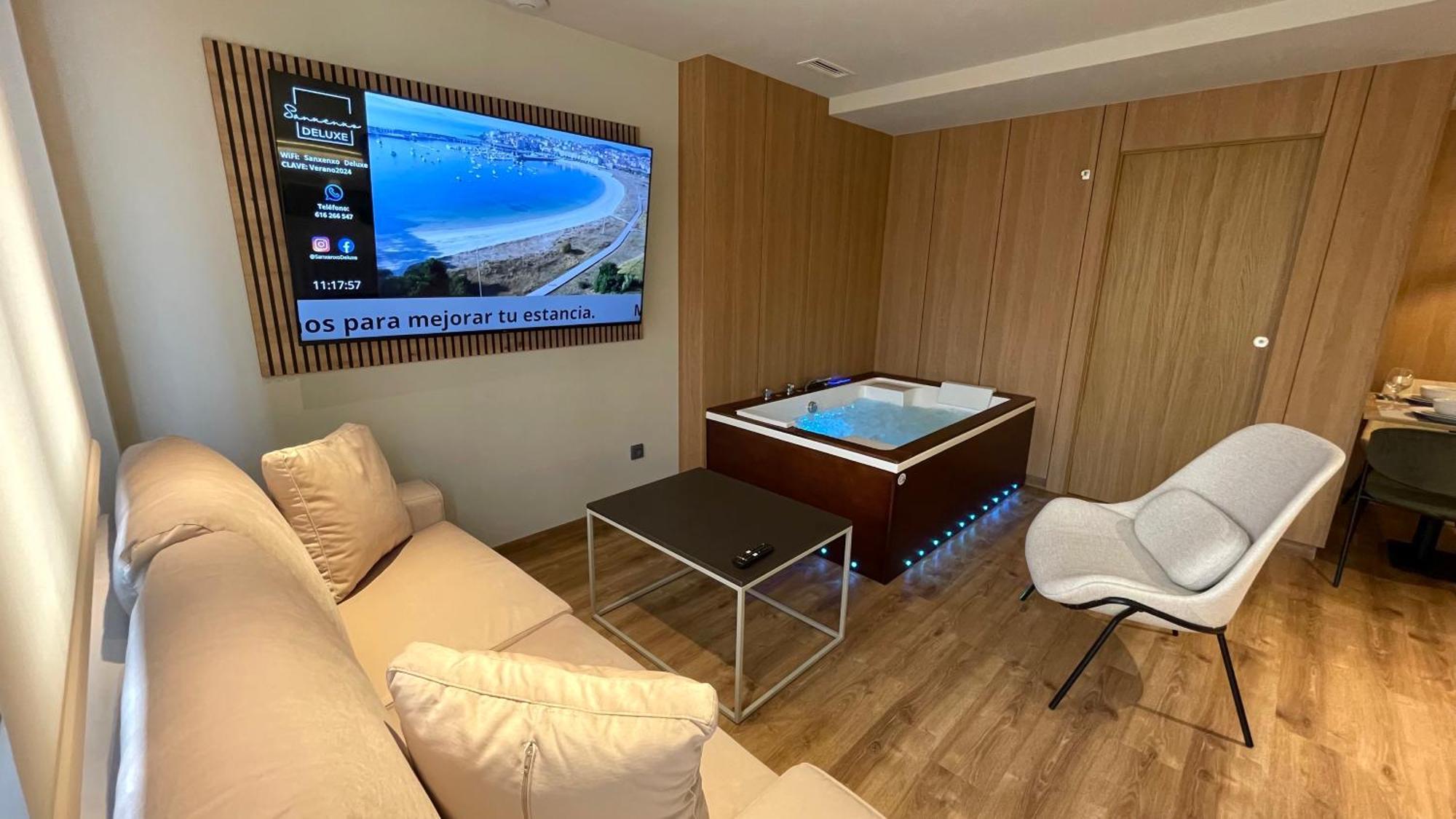 Sanxenxo Deluxe Apartamentos Buitenkant foto