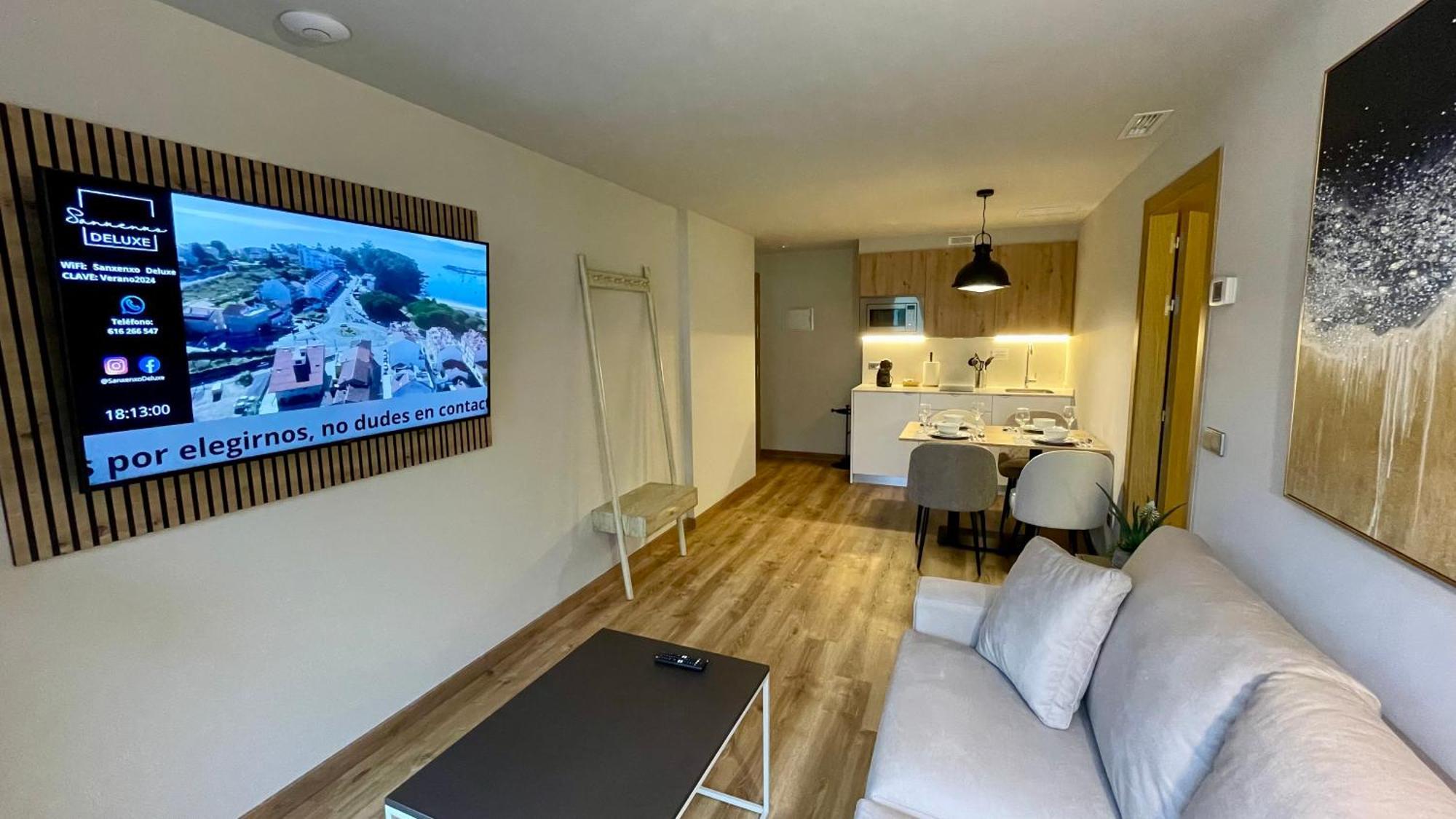 Sanxenxo Deluxe Apartamentos Buitenkant foto